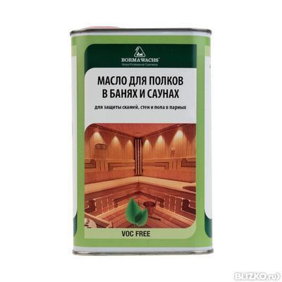 Масло для защиты полков в саунах и банях