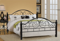Двуспальная кровать Milana Group Виола Д2 махагон с матрасом 1650х2140