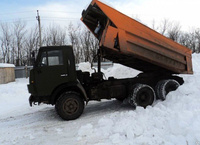 Вывоз снега КАМАЗ 13 тонн