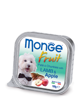 Влажный корм Monge Dog Fruit конс. ягненок с яблоком 100г для собак