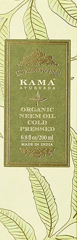 Органическое масло Ним KAMA AYURVEDA 200 мл, Индия