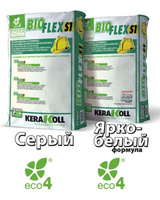 Плиточный клей Bioflex S1 ярко-белый, 25кг