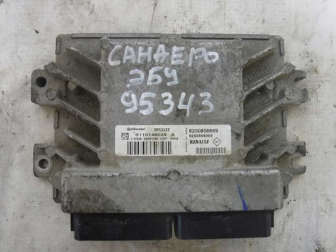 Блок управления двигателем Renault Sandero 2009-2014 (095343СВ2) Оригинальный номер 8200856659