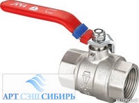 Кран шаровой латунный HLV серии Optima 1 1/4" вн/вн