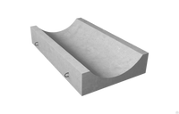 Лекальные блоки фундамента для труб ⌀ 1000 мм, 1200 мм, 1400 мм Ф 15-4