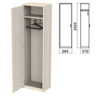 Шкаф для одежды Арго 560х370х2000 мм ясень шимо Комплект