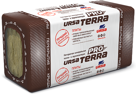 Утеплитель Урса Terra 34 1250х610х100 мм 9,15 м2