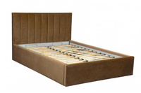 Кровать двухспальная с подъемным механизмом "Юнона" (1600) (ягуар кэмел)
