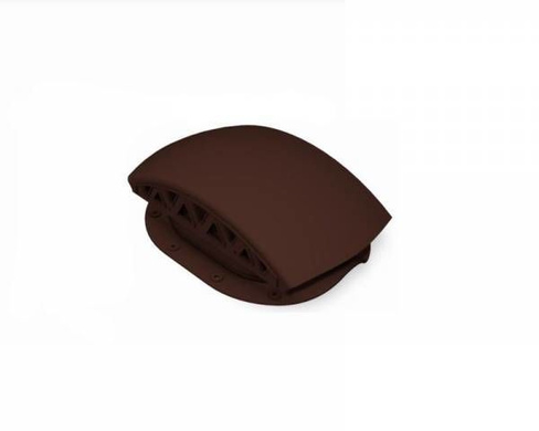 Вентилятор кровельный Viotto для металлочерепицы коричневый шоколад RAL8017