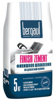 Шпаклевка Финишная Bergauf Finish Zement(Берагуф) 5кг(на цементной основе)