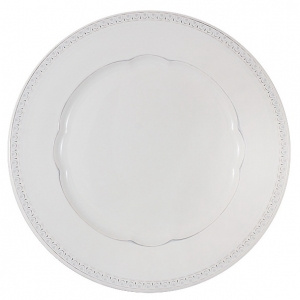 Тарелка обеденная 27 см Matceramica серия Augusta (белый) (57531al)