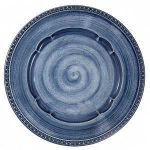 Тарелка обеденная 27 см Matceramica серия Augusta (синий) (57527al)