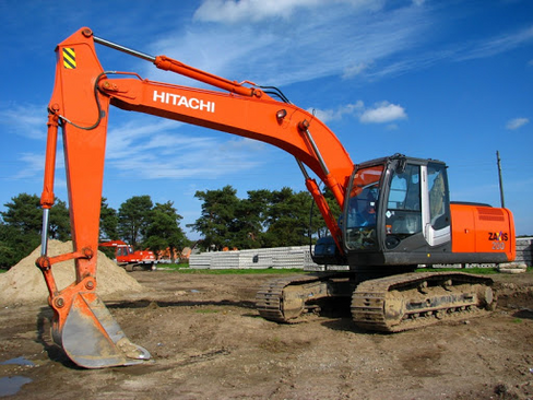 Аренда гусеничного экскаватора Hitachi ZX200