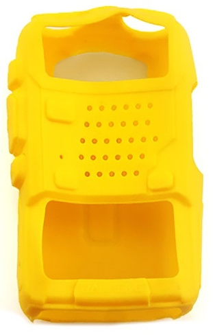 Чехол силиконовый для BAOFENG UV-5R, желтый Baofeng