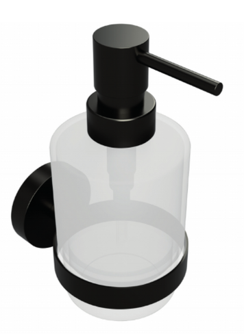 Настенный дозатор для жидкого мыла (стекло) вариант MINI 200 мл Bemeta GRAP