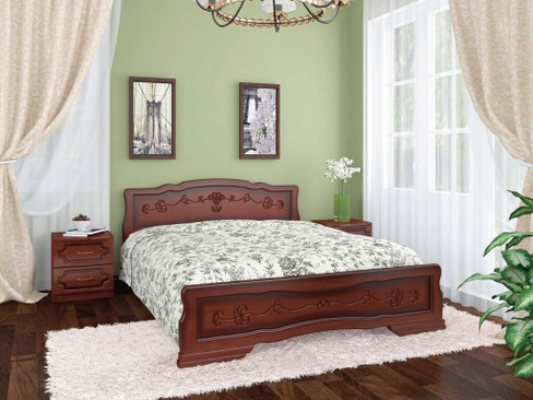Кровать Карина-6 ТАХТА Bravo мебель
