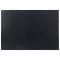 Коврик-подкладка настольный для письма 650х450 мм с прозрачным карманом черный BRAUBERG 236775