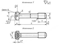 Винты по ГОСТ 10337-80 с цилиндрической головкой и сферой Сталь Латунь ЛС59