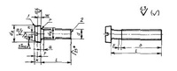 Винты по ГОСТ 50405-92 с прямым шлицем Сталь 13Х11Н2В2МФ