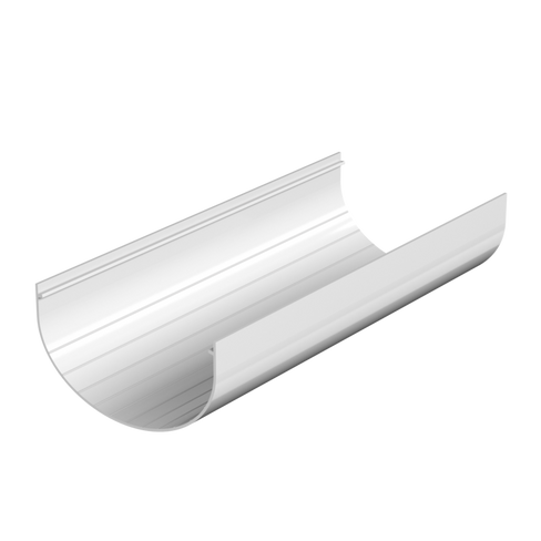 Желоб водосточный Технониколь ПВХ Оптима 120 мм, длина 1,5 м, белый
