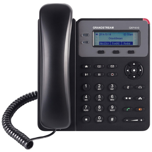 Телефон VoIP SIP Grandstream GXP-1610, серый