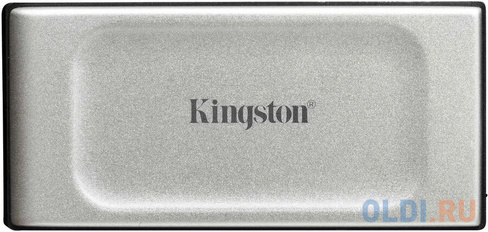 Внешний SSD диск 1.8" 4 Tb USB Type-C Kingston SXS2000 серебристый