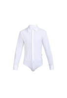 Рубашка-боди для мальчиков 140-72-60 / 10 лет, белый Aliera