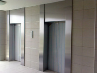 Облицовка портала лифта