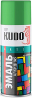 KUDO KU-1006 Эмаль аэрозольная алкидная светло-зеленая (0,52л)
