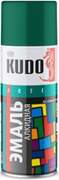 KUDO KU-1007 Эмаль аэрозольная алкидная темно-зеленая (0,52л)