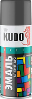 KUDO KU-1016 Эмаль аэрозольная алкидная темно-серая (0,52л)
