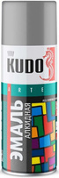 KUDO KU-1018 Эмаль аэрозольная алкидная серая (0,52л)