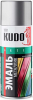 KUDO KU-1026 эмаль аэрозольная алкидная серебро (0,52л)