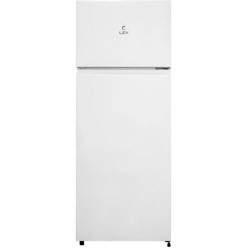 Холодильник двухкамерный LEX RFS 201 DF WH белый
