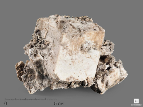 Псевдоморфоза натролита по содалиту, сросток кристаллов 11,3х9х7,2 см