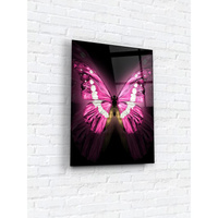 Картина на стекле ARTABOSKO бабочка