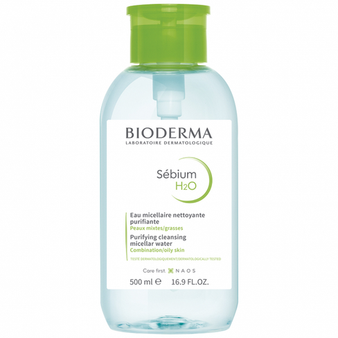 Мицеллярная вода Sebium Н20 (помпа) Bioderma (Франция)