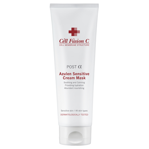 Маска-крем Азуленовая для чувствительной и раздраженной кожи Azulen Sensitive Cream Mask Cell Fusion C (Южная Корея)