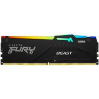 Оперативная память DDR5 DIMM 32Гб 5200MHz CL40, KF552C40BBA-32 Kingston FURY Beast Black RGB
