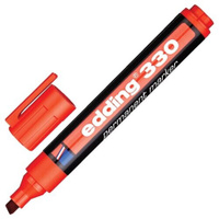 Маркер перманентный EDDING E-330/2 красный, 1-5мм, скошенный наконечник 2 шт. Edding