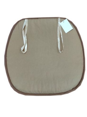 Подушка для стула "МОНО", коричневый