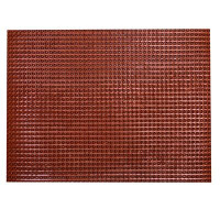 Коврик пластмассовый "Травка", 45х60, цвет в ассортименте Шоколадный