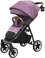 Коляска прогулочная Baby Tilly Urban AIR Red (лиловый) с надувными колесами Carrello