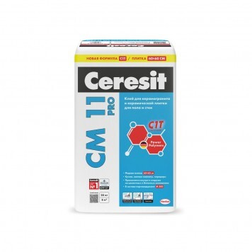 Клей для плитки Ceresit CM 11 25кг.