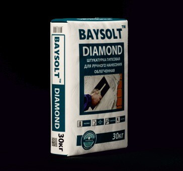 Штукатурка гипсовая BAYSOLT DIAMOND для ручного нанесения 30 кг