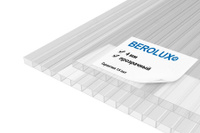 Поликарбонат Berolux 2100х6000х4 мм (700 г/м2), прозрачный