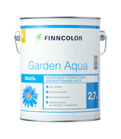 Эмаль акриловая Finncolor Gargen Agua A п/мат 2, 7л x 1/120