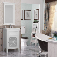 Мебель для ванной Опадирис Палермо 50 см белая матовая
