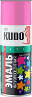 KUDO KU-1207 Эмаль аэрозольная флуоресцентная розовая (0,52л)