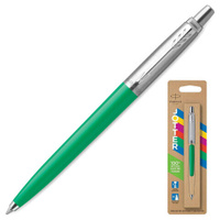 Ручка шариковая PARKER Jotter Orig Green корпус зеленый нержавеющая сталь блистер синяя 2076058